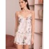 Шелковая пижама с шортами Mia-Amore CLARISS 4162, Цвет: айвори, Размеры: XS