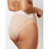 Трусы высокие Subtille DELIA high-waist, Цвет: бежевый+белый, Размеры: M, изображение 2