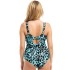 Совместный купальник Akcent 2414 M, Цвет: бирюзовый, Размеры: 90D, изображение 2