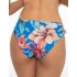 Трусы купальные с рюшами Esotiq BAE 41557 цветы на синем, Цвет: цветы на синем, Размеры: S, изображение 2