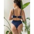 Плавки бразилиана высокие Kris Line SANTORINI Brasyliana High Waist синий, Цвет: синий, Размеры: XL, изображение 4