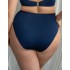 Купальные плавки высокие Kris Line SANTORINI High Waist синий, Цвет: синий, Размеры: M, изображение 2
