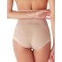 Высокие трусы с утяжкой Cotonella CD523 INTIMO NATURALE nudo, Цвет: nudo (бежевый), Размеры: 4XL, изображение 2
