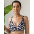 Мягкий купальный лиф Kris Line SANTORINI Bralette Bikini, Цвет: синий, Размеры: 65J, изображение 3