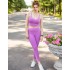 Леггинсы спорт Opium PF-114 лавандовый, Цвет: лавандовый, Размеры: M, изображение 3
