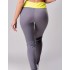 Спортивные леггинсы Opium PF-8 желтый/серый, Цвет: серый, Размеры: M, изображение 2