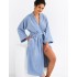 Банный халат Sensis CRISTINA, Цвет: голубой, Размеры: L/XL