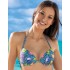 Купальник с морскими узорами Sielei WILD SEA SE24 turchese, Цвет: turchese (бирюзовый), Размеры: 75C, изображение 2