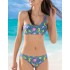 Раздельный купальник топ и бразилиана Sielei WILD SEA SE85 turchese, Цвет: turchese (бирюзовый), Размеры: 85B