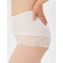 Трусы женские высокие Elli 711 LACE молоко, Цвет: молоко, Размеры: 4XL, изображение 2