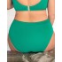 Высокие женские плавки Kris Line CALIFORNIA high waist зеленый, Цвет: зеленый, Размеры: 2XL, изображение 2