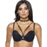 Бюстгальтер пуш-ап Novika LEAH BLACK N01 PUSH UP, Цвет: черный, Размеры: 75F, изображение 4