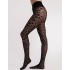 Колготки с животным принтом Fiore 5005/F ECHO 30 den черный, Цвет: черный, Размеры: 4, изображение 2