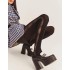 Колготки с полоской Gabriella 315 Bliss nero 80 den, Цвет: чёрный, Размеры: 2