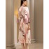 Длинный шёлковый халат Mia-Amore PEONY 4059, Цвет: мультицвет, Размеры: L/XL, изображение 2