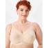 Бюстгальтер мягкий без каркасов Misstyle 4118 / 4117 бежевый, Цвет: бежевый, Размеры: 90H, изображение 5