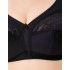 Бюстгальтер мягкий без каркасов Misstyle 4118 / 4117 черный, Цвет: черный, Размеры: 95E, изображение 4