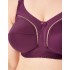 Бюстгальтер мягкий без косточек Misstyle 4122 / 122 темный виноград, Цвет: темный виноград, Размеры: 90I, изображение 4