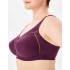 Бюстгальтер мягкий без косточек Misstyle 4122 / 122 темный виноград, Цвет: темный виноград, Размеры: 90I, изображение 3