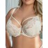 Бюстгальтер с мягкой чашкой Kris Line COTTON FLOWER Soft Lace, Цвет: латте, Размеры: 60F