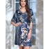 Платье домашнее Mia-Amore BLUE-MARINE 8445, Цвет: блюмарин, Размеры: S/M