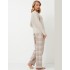 Бежевая пижама Aruelle ELLA, Цвет: светло-бежевый, Размеры: 2XL, изображение 3