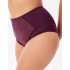 Трусы слипы комфорт Misstyle 5004 темный виноград, Цвет: темный виноград, Размеры: 7XL, изображение 2