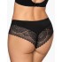 Кружевные трусы Bella Misteria SOFT TOUCH briefs FP1 BLACK, Цвет: черный, Размеры: 4XL, изображение 2