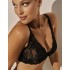 Кружевной бюстгальтер бралетт Kinga SAND BLACK 1127-SC, Цвет: черный, Размеры: 70F, изображение 3