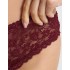 Кружевные трусы слипы Simona M 055 бордо, Цвет: бордо, Размеры: XL, изображение 2