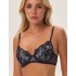 Бюстгальтер с пуш-ап вкладышами Esotiq OPHELIA 41829 темно-синий, Цвет: темно-синий, Размеры: 75D, изображение 3