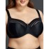 Бюстгальтер-минимайзер мягкий с подкроем Milavitsa 107630 черный, Цвет: черный, Размеры: 70G