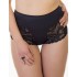 Высокие трусы с кружевом Valmira 29371 черный, Цвет: черный, Размеры: M, изображение 5