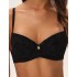 Бюстгальтер с пуш-ап вкладышами Esotiq ORGANIQUE 41780 черный, Цвет: черный, Размеры: 80C