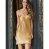 Короткая атласная сорочка Mia-Mella JULIA 8730 золотой, Цвет: золотой, Размеры: XL, изображение 4
