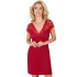 Сорочка с кружевом Donna ISMENA nightdress BURGUNDY, Цвет: красный, Размеры: S Сорочка с кружевом Donna ISMENA nightdress BURGUNDY, Цвет: красный, Размеры: S