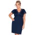 Ночная сорочка Donna MARIZA PLUS nightdress DARK BLUE, Цвет: темно-синий, Размеры: 5XL, изображение 3