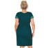 Ночная сорочка Donna MARIZA PLUS nightdress GREEN, Цвет: изумрудный, Размеры: 5XL, изображение 2