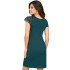 Сорочка с кортким рукавом Donna MELANIA nightdress GREEN, Цвет: изумрудный, Размеры: S, изображение 2