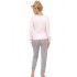 Пижама с брюками Donna PANTERA long pyjamas PINK, Цвет: розовый, Размеры: S, изображение 3