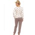 Пижама женская из хлопка Donna RENI long pyjamas BEIGE, Цвет: бежевый, Размеры: S, изображение 3