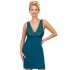 Сорочка с кружевным лифом Donna SILVANA nightdress SEA GREEN, Цвет: сине-зеленый, Размеры: S