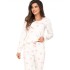 Хлопковая пижама с брюками Donna SWEET long pyjamas, Цвет: белый, Размеры: L