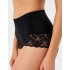 Трусы женские высокие Elli 711 LACE черный, Цвет: черный, Размеры: S, изображение 3