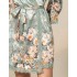 Короткий халат с цветами Mia-Amore AZALIA 4413, Цвет: серебристый, Размеры: L/XL, изображение 5 Короткий халат с цветами Mia-Amore AZALIA 4413, Цвет: серебристый, Размеры: L/XL, изображение 5