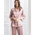 Пижама шёлковая Mia-Amore FELLINI 3915 пудра, Цвет: пудровый, Размеры: L, изображение 3