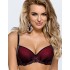 Бюстгальтер балконет с пуш-ап Nipplex RAMONA P-UP бордовый, Цвет: бордовый, Размеры: 65D, изображение 3