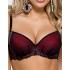 Бюстгальтер балконет с пуш-ап Nipplex RAMONA P-UP бордовый, Цвет: бордовый, Размеры: 65D