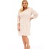 Ночная сорочка из хлопка Cornette 464 INES, Цвет: бежевый, Размеры: M, изображение 3