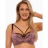 Бюстгальтер с полупоролоном Gaia 1266 MALENE PU чёрно-розовый, Цвет: чёрно-розовый, Размеры: 70E, изображение 5